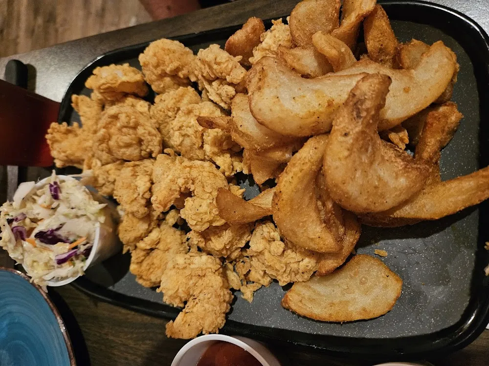Coconut Shrimp w Sidewinder Fries